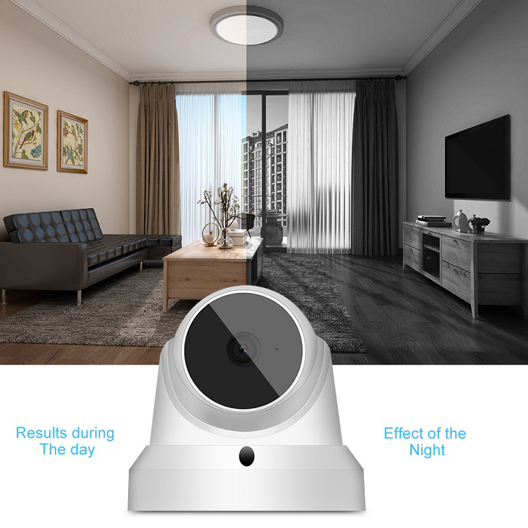 V380 inalámbrico WIFI cámara hemisférica cámara transfronteriza de voz bidireccional intercom IP cámara wifi