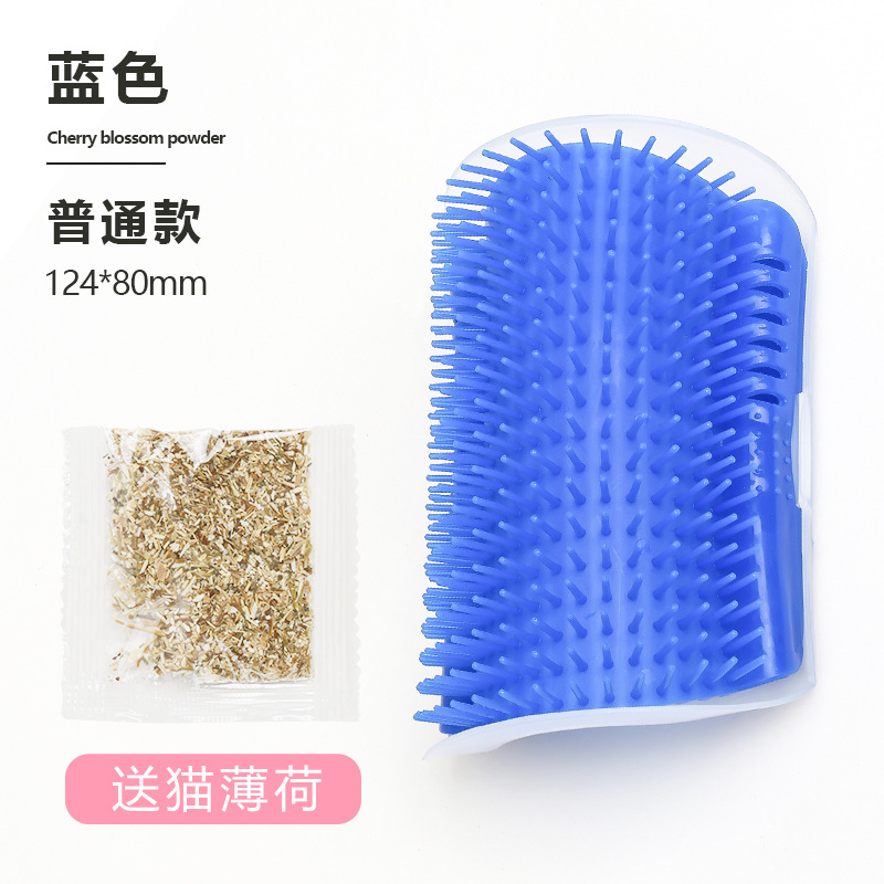 Venta caliente, dispositivo de picazón para gatos, artefacto de piel para frotar en la esquina, tablero de agarre para gatos, sin migajas, cosquillas en la cara, juguete para gatos