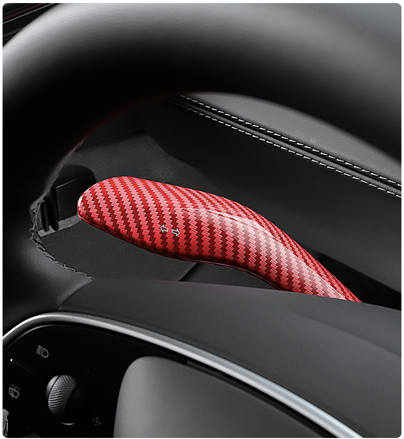 Suitable for the New Version of Tesla Model Y/Yl Gear Shift Lever Cover Interior Gear Shift Handle Decorative Patch Accessories