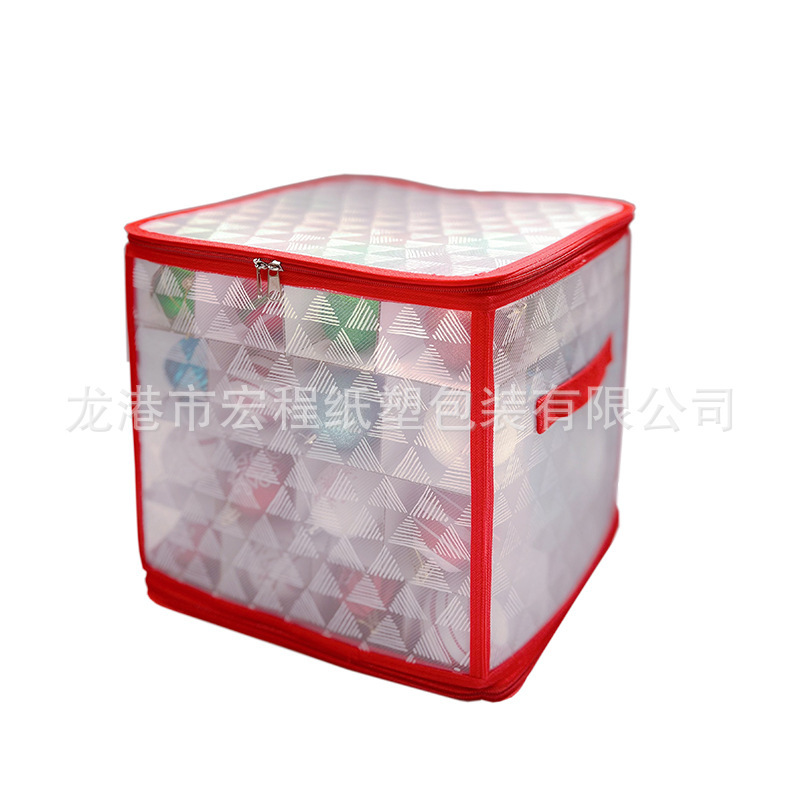 64グリッド透明衣類ppクリスマスボール収納ボックスプラスチック折りたたみカラーボール収納ボックスポータブル収納カラーボックス|undefined