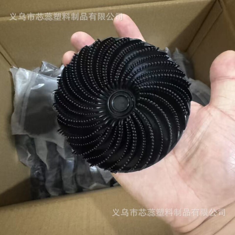 Amazonのベストセラー サイクロン両面シリコンバスブラシ、シャンプーと入浴用のツーインワンシリコンバスブラシと入浴アーティファクト|undefined
