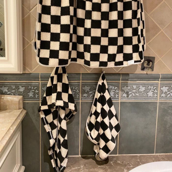 Coral quick dry bath towel for home use