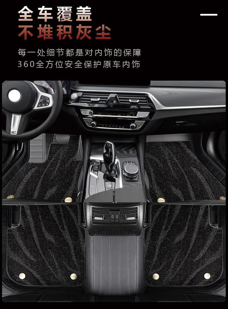 Suitable for Nissan Sylphy Car Floor Mats, Full Coverage for Teana N6, Qashqai, X-Trail N7, Pathfinder, Tiida, Kicks Floor Mats