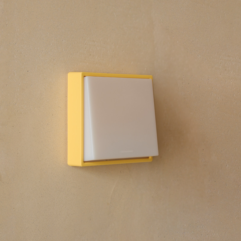 Schalter Taste Stil Atmosphäre Nachtlicht Wand Schlafzimmer Nacht Lampe Moderne Einfache Wohnzimmer Hintergrund Dekoration_voghion.com