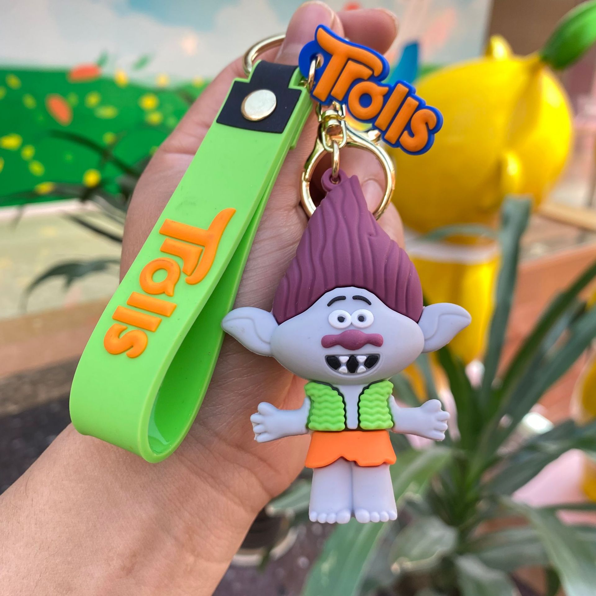 Cruz-Frontera de dibujos animados magia Elf muñeca llavero colgante bolsa coche adornos muñeca máquina pequeño regalo al por mayor