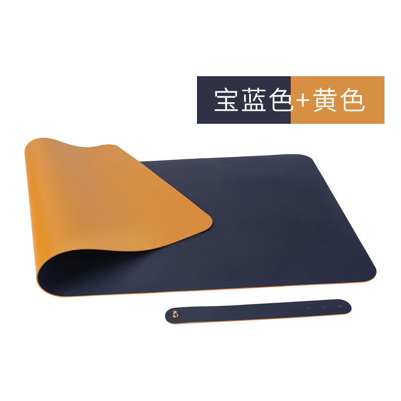 超大型皮革マウスパッドのデスクパッドのクロスボーダー卸売PU純色防水皮質パッドは柔らかくて環境に優しいです。|undefined
