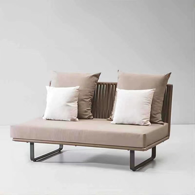 Ocio al aire libre sofá de caña jardín sala de estar piscina terraza muebles casa de alojamiento casa de sol patio tela de caña arte de caña