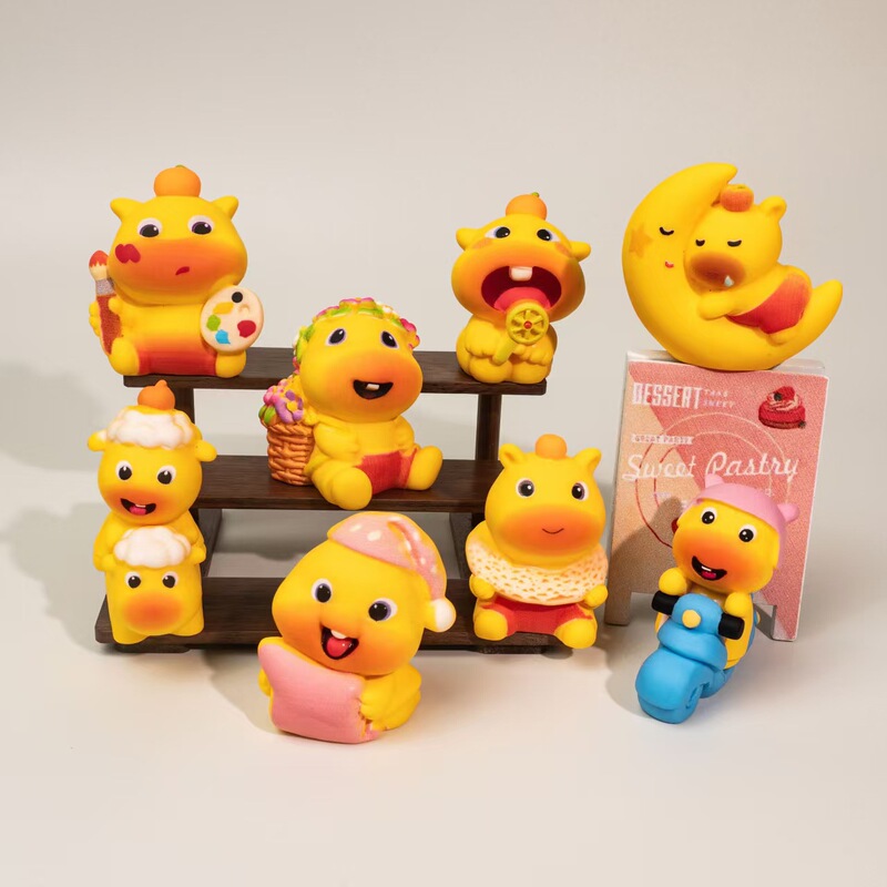 Dreamer Lulu Food and Play Desktop Ornaments Resin Accessories DIY Gift Toys Qixi Festival Blind Box Gift