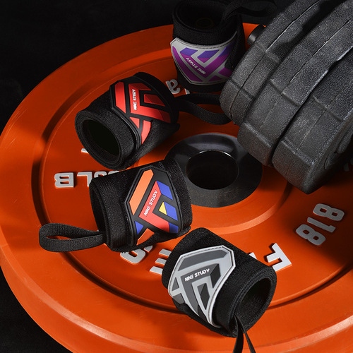 Fitness wrist braces, anti-sprain wrist pressurized wrist bandages, women's sports protection, professional bench press, deadlift, weightlifting dumbbells