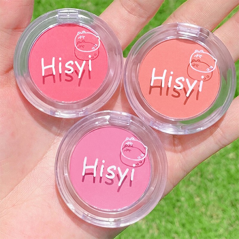 HISYI Monochrome Blush Rouge Luminous Fine Flash Matte Naked Makeup Highlight Fixation Monochrome Eyeshadow Eyeshadow Makeup HISYI Monochrome Blush Rouge Luminous Fine Flash Matte Naked Makeup Highlight Fixation Monochrome Eyeshadow Eyeshadow Makeup