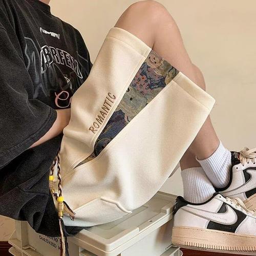 Men's Summer 2024 New Arrival Casual Loose Embroidered Short Pants with Trendy Brand Design Sports 5-inch Pants Wholesale