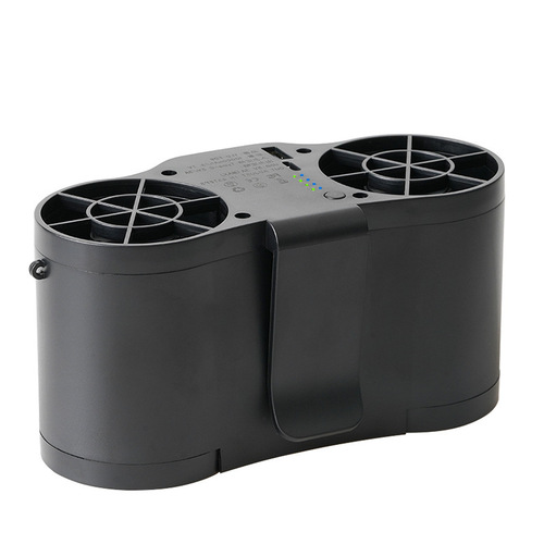 Cross-border new product outdoor waist-mounted portable small clip waist charger fan battery integrated cooling device