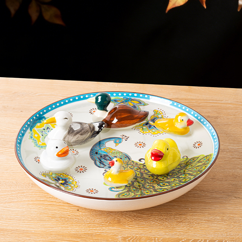 Adorno Flotante de Cerámica para Peceras y Decoración de Té