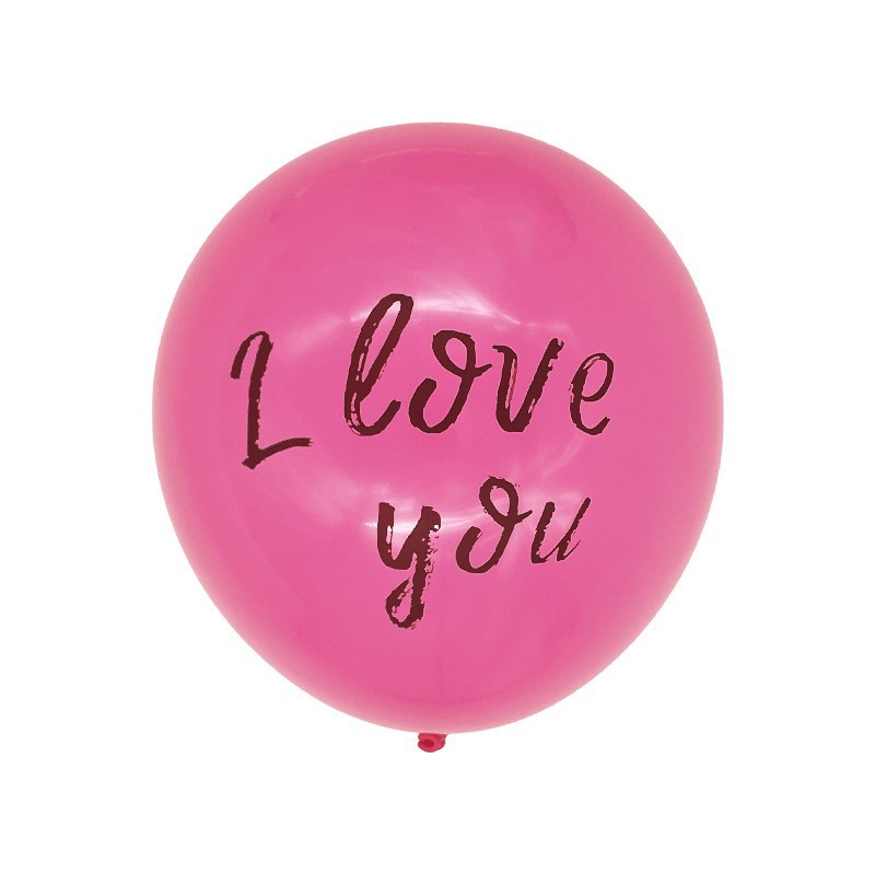 M marca globo de látex boda sala de boda globo de cumpleaños propuesta de matrimonio diseño de globo flotante red de globo rojo