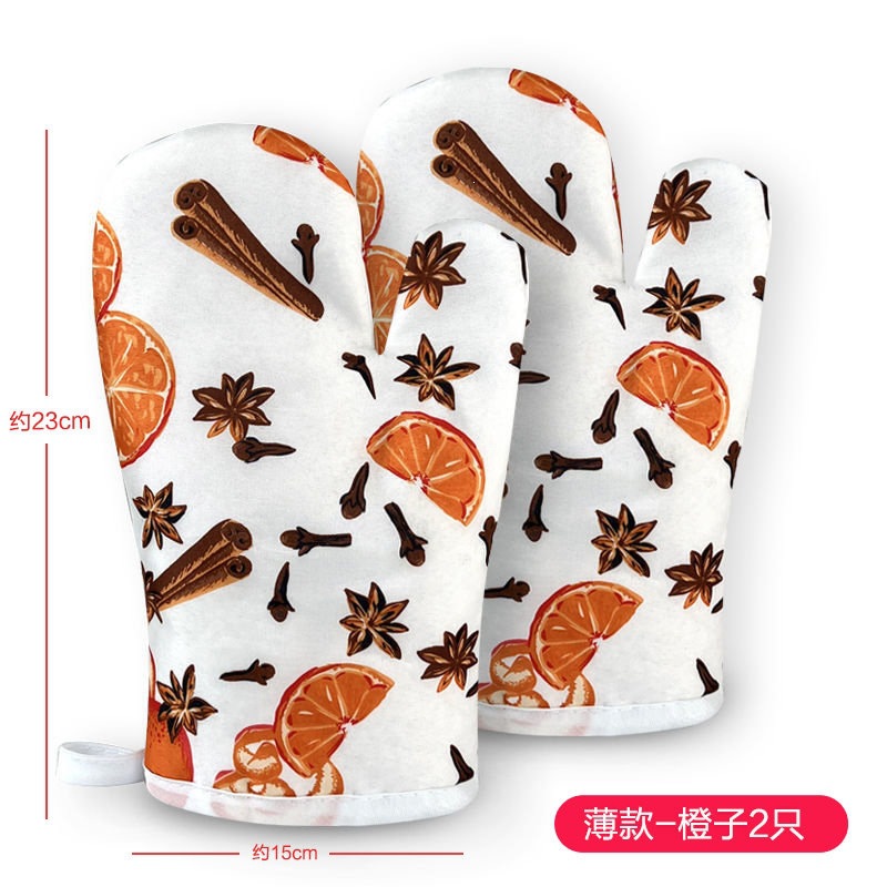 Guantes de aislamiento térmico a prueba de quemaduras y engrosamiento horno de microondas para hornear barbacoa de silicona especial resistente a altas temperaturas horno de cocina a prueba de calor doméstico