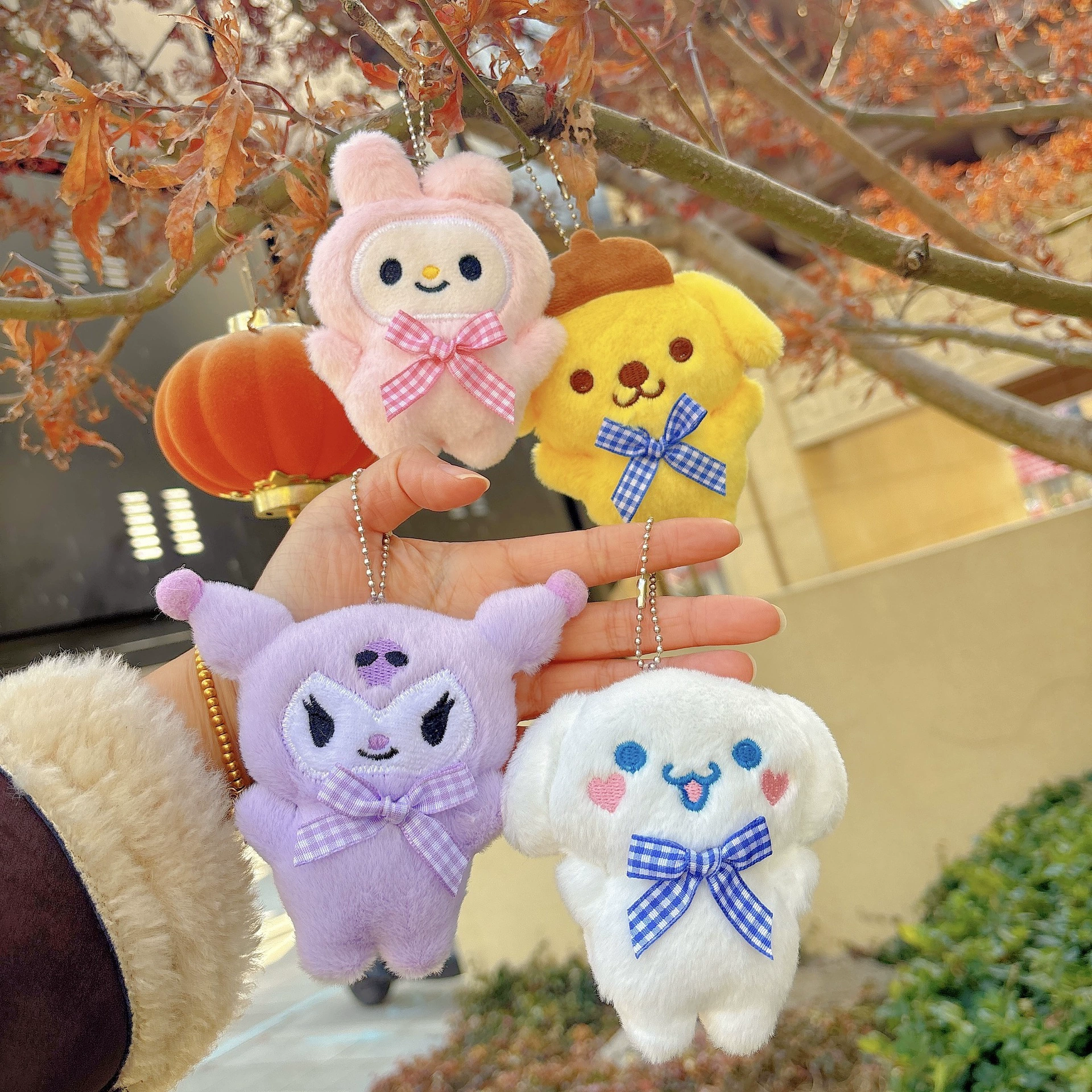 Новые модели ins маленькая красная книга милая Санрио Куломи плюшевая школьная сумка подвеска куклы diy букет ручной работы аксессуары