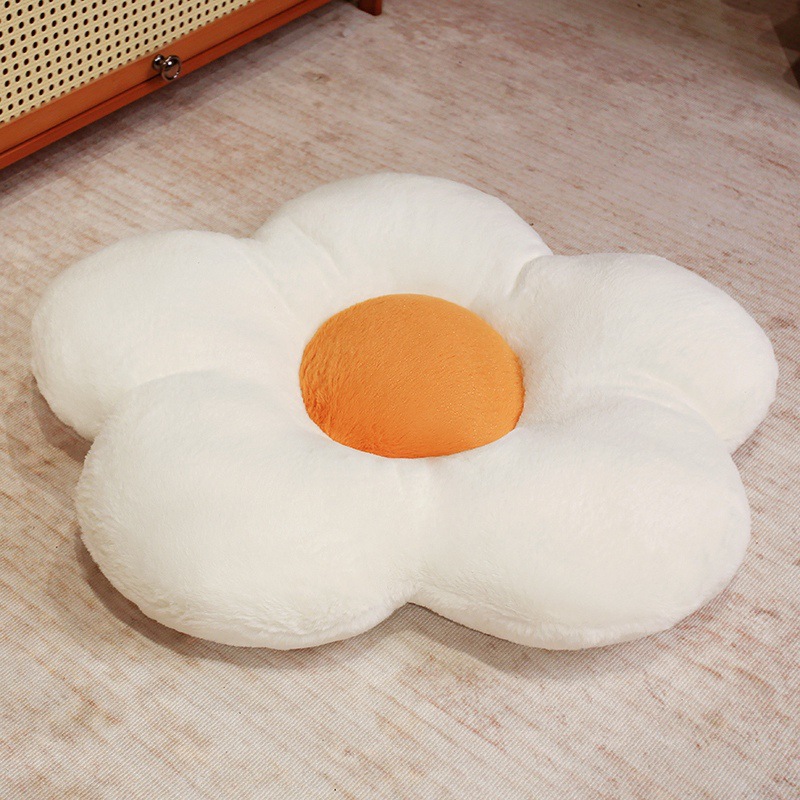 Lindo cojín de flores, peluche, almohada de girasol, almohada para dormir para niñas, muñeca de trapo, cama de muñeca al por mayor