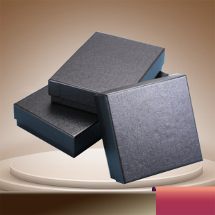 Black short wallet box Universal Wallet packaging box manufacturers customized free design LOGO