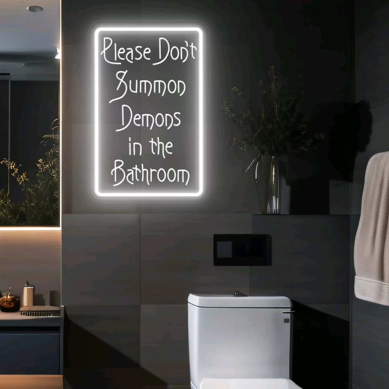 LED неоновая подсветка английские буквы комната девочки украшение атмосфера свет вечеринка сцена макет 3D гравировка
