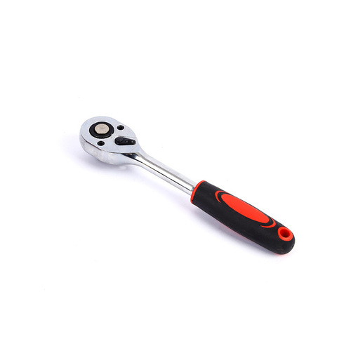 Source manufacturer ratchet wrench multi-specification large, medium and small flying auto repair tools high carbon steel straight handle curved handle ratchet wrench