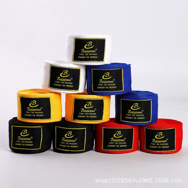 Белый муай-тай с микро-пулями 5 м черный хлопковый кулак бинт бокса