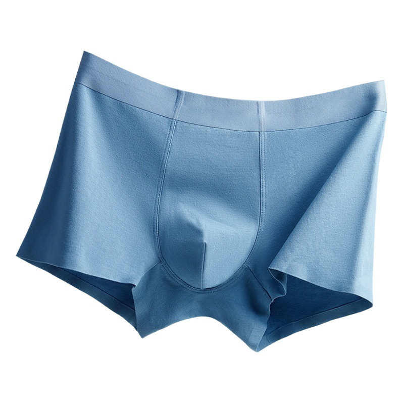 Men's Underwear Modal Texture Boxer Briefs 60 Count Seamless Breathable Antibacterial Men's Boxer Shorts Factory Wholesale Dropshipping
