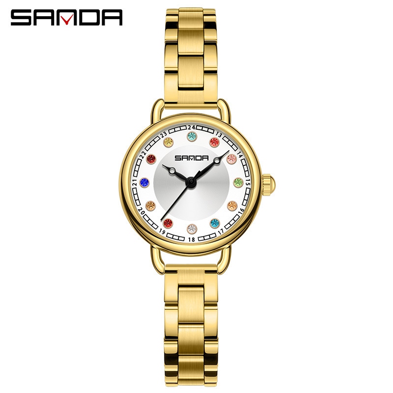 스틸 스트립 골든 화이트