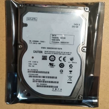 Жесткий диск для ноутбука ST 250G 2.5inch SATA/последовательный порт 5400 об/мин