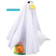 万圣节门廊装饰幽灵鹅装 23 寸 wanGhost Goose Outfit 装扮套装