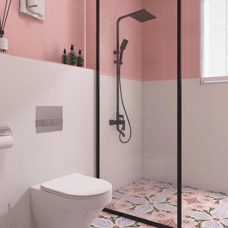 Macaron tile 300x600 Nordic wall tile bathroom kitchen tile ins style pink bathroom balcony floor tile