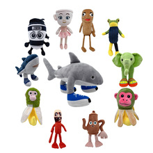 跨境italian brainrot美国山海经毛绒玩具tungtungtungsahur公仔