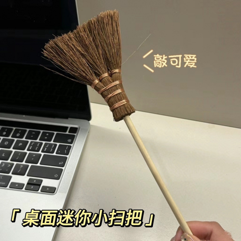 迷你可爱桌面清扫小扫把搞怪清洁儿童扫帚扫桌子灰尘闺蜜一件批发|undefined