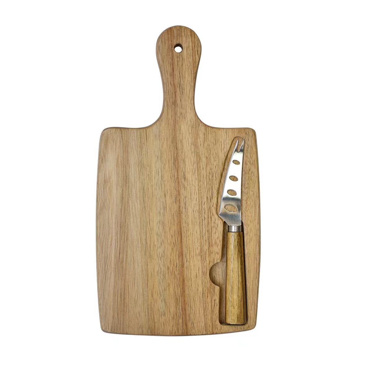 Tablero de madera de acacia tabla de cortar fábrica al por mayor tablero de queso de madera traje tablero de pizza de madera