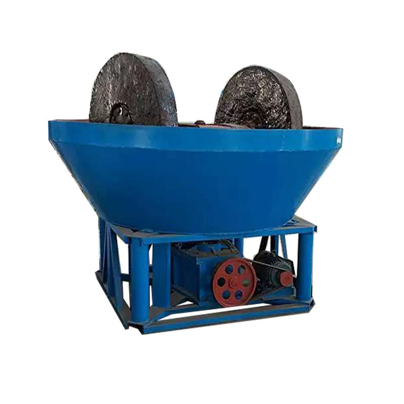 Станок для выбора золота, шлифовальный станок для золота, двухколесное оборудование для горнодобывающего золота, станок для мокрого шлифования, оборудование для измельчения рудов и изготовления золота, рекомендуется экспортное место