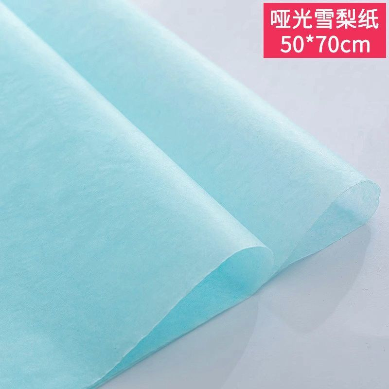 38 gramos de papel de pearl-gloss Sydney papel frotado a mano florista ramo de regalos de papel plegable papel de embalaje impermeable al por mayor