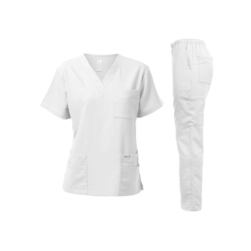 Dental Hospital Scrub Uniform, Men's and Women's Short-Sleeved Scrub Suit, Separated Doctor's Workwear, Surgical Gown Wholesale