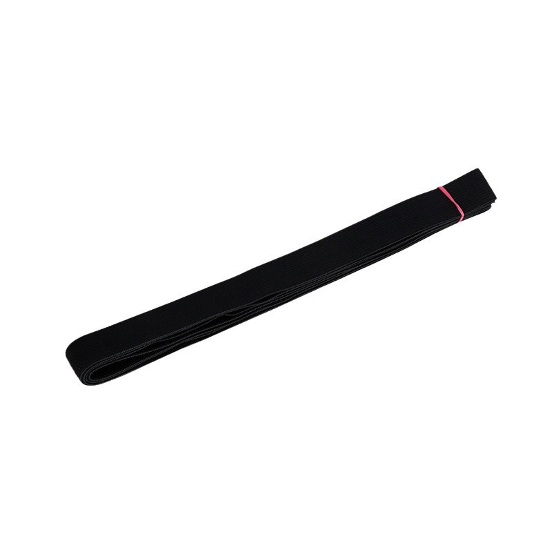 black white knitted elastic soft bullet