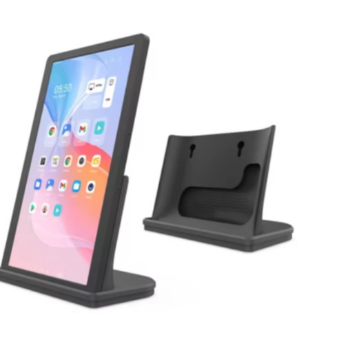 L型桌面触摸广告机 14寸安卓智能触摸一体机服务评价器智能显示器