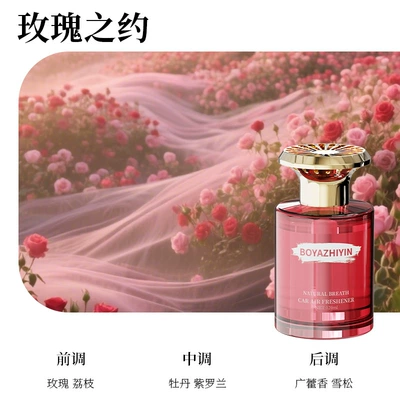 Air Freshener, Car Perfume Aromatherapy - breeze-among-the-flowers-appointment-with-roses