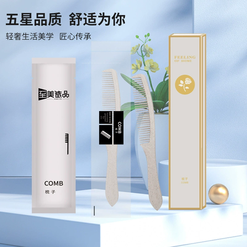 Одноразовые длинные расчески для отелей