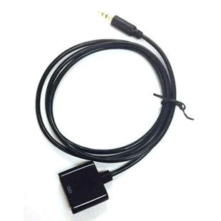 1 Pcs Aux 3.5mm Male to 30 Pin Female for Ipod iPhone Dock Cross