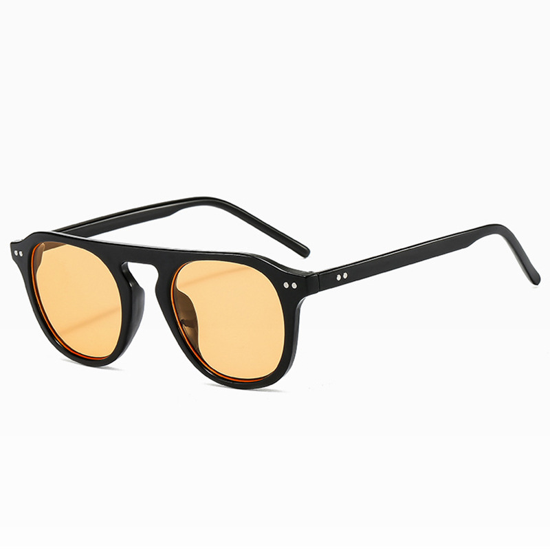 Modern Style Simple Style Solid Color Pc Special-Shaped Mirror Full Frame Glasses display picture 6