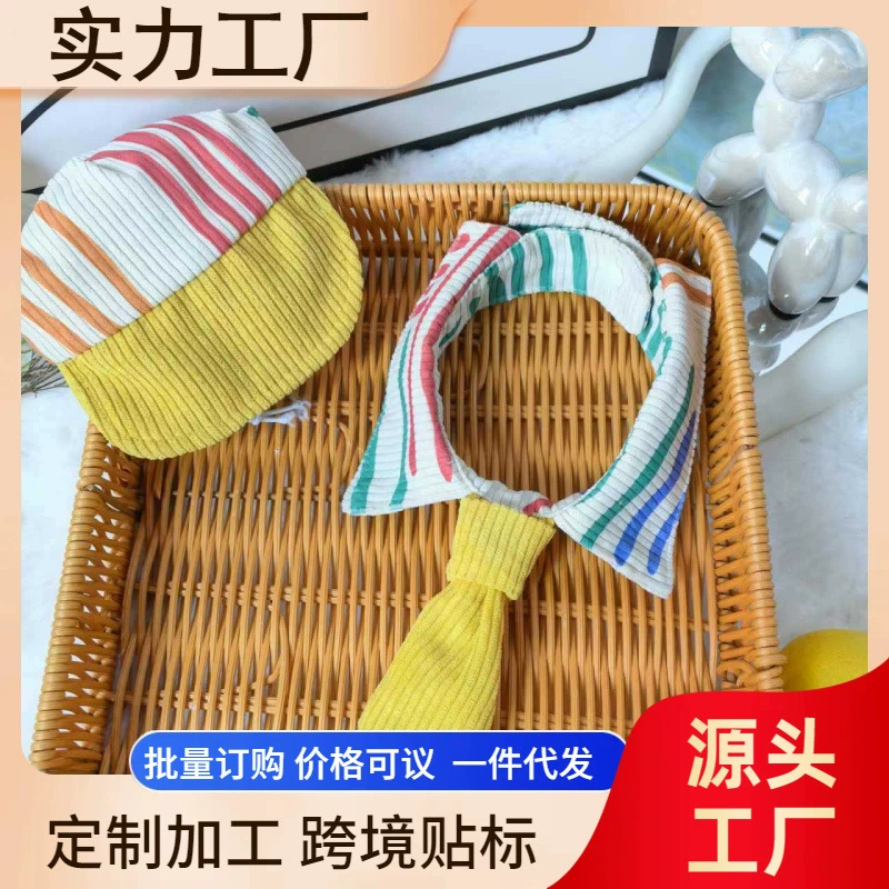 Бейсбольная форма для домашних животных, собак, кошек, шляпа с утиным языком, галстук, комплект для маленьких и средних собак Тедди Бишон