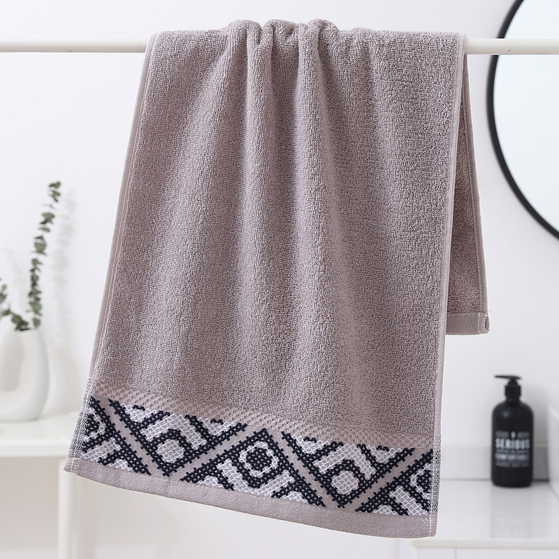 Toalha de rosto em algodão macio e muito absorvente para casa_voghion.com