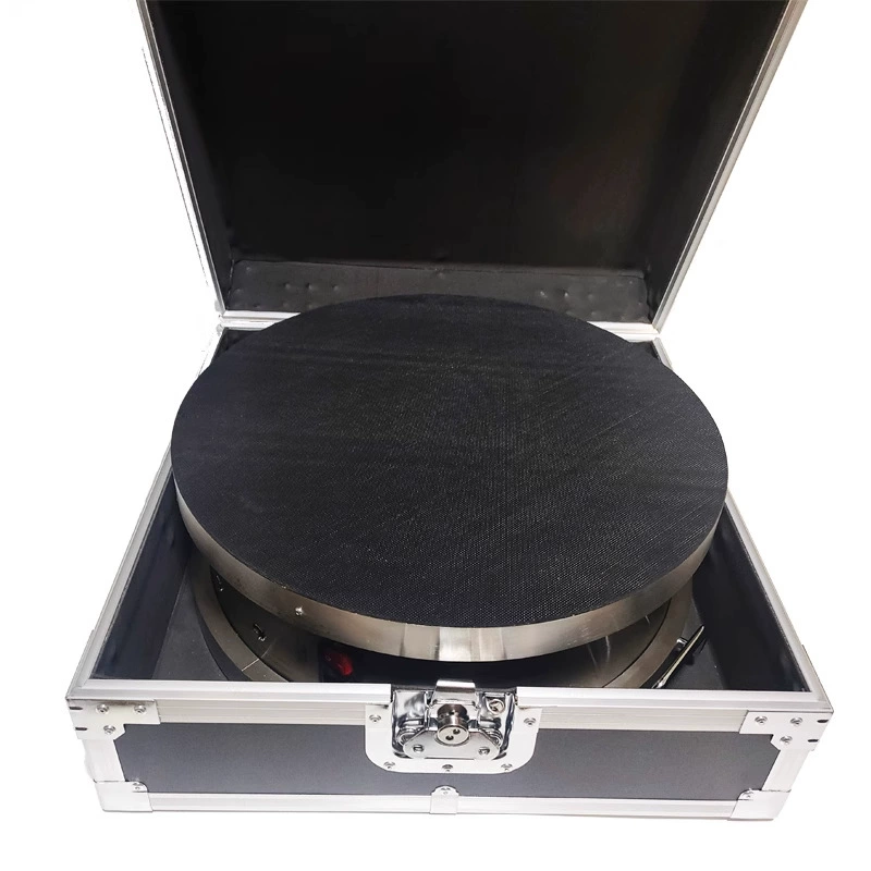 Electric turntable figure skating spin trainer