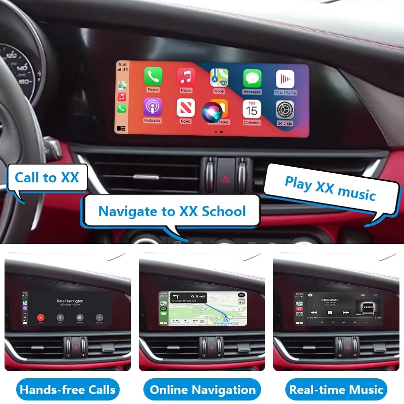 Suitable for Alfa Romeo decoder CarPlay, Android auto