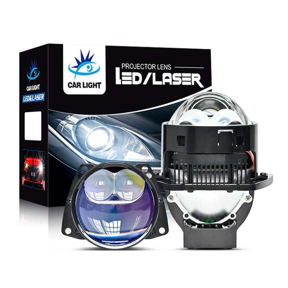 Headlights with laser, directional bulb, 70W, high power, 3 inch