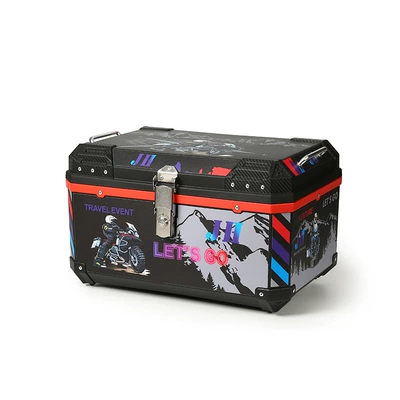 Vehicles, Waterproof, Pressure-Resistant, Large-Capacity Motorcycle Motorcycle trunk