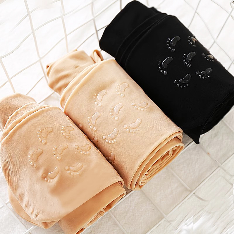 80D Steel Wire Stockings, Thin Spring and Autumn Style, Skin-Colored Anti-Snagging Pantyhose, Autumn and Winter Slight Compression Nude-Feel Tights