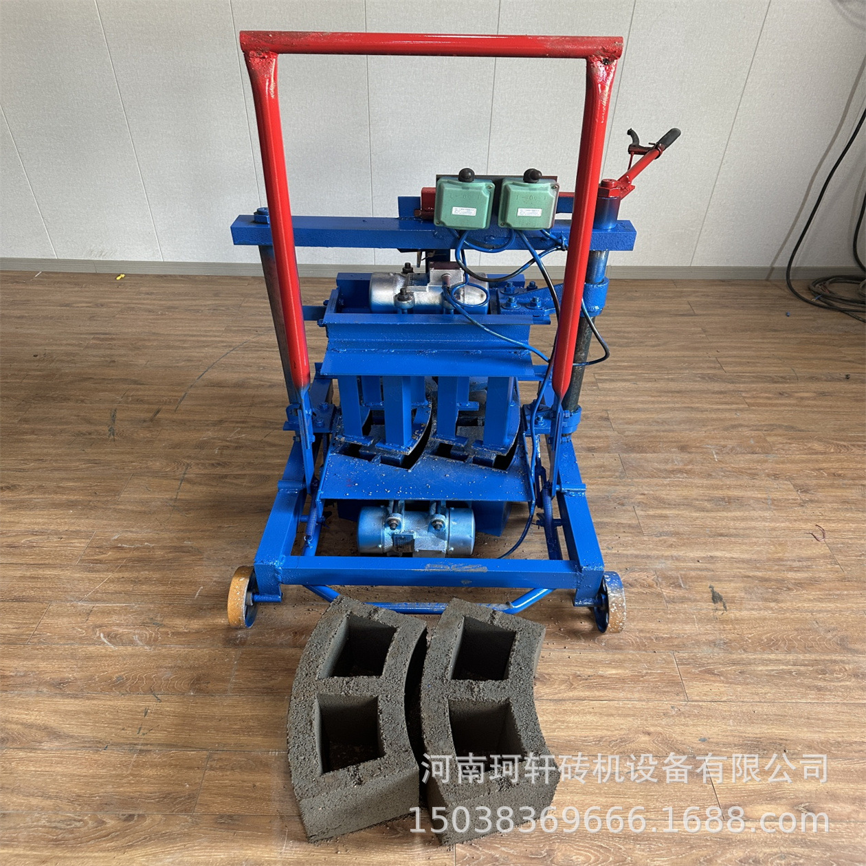 砖机厂家小型混凝土砌块砖机空心墓砖水泥制砖机  免烧砖机